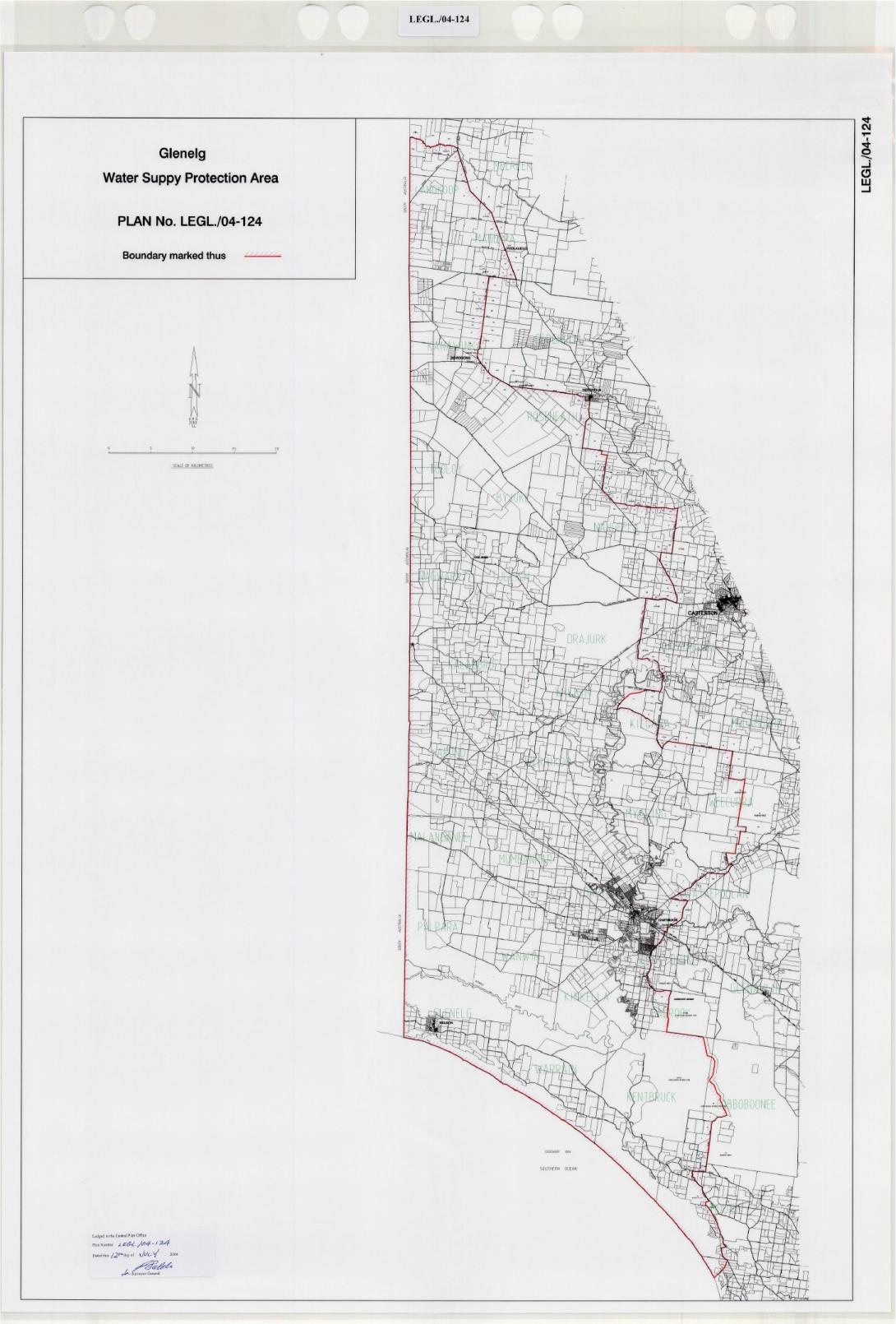 Map of Glenelg WSPA